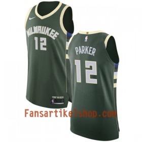 NBA Milwaukee Bucks Trikot Jabari Parker 12 Nike 2017-18 Grün Swingman - Herren